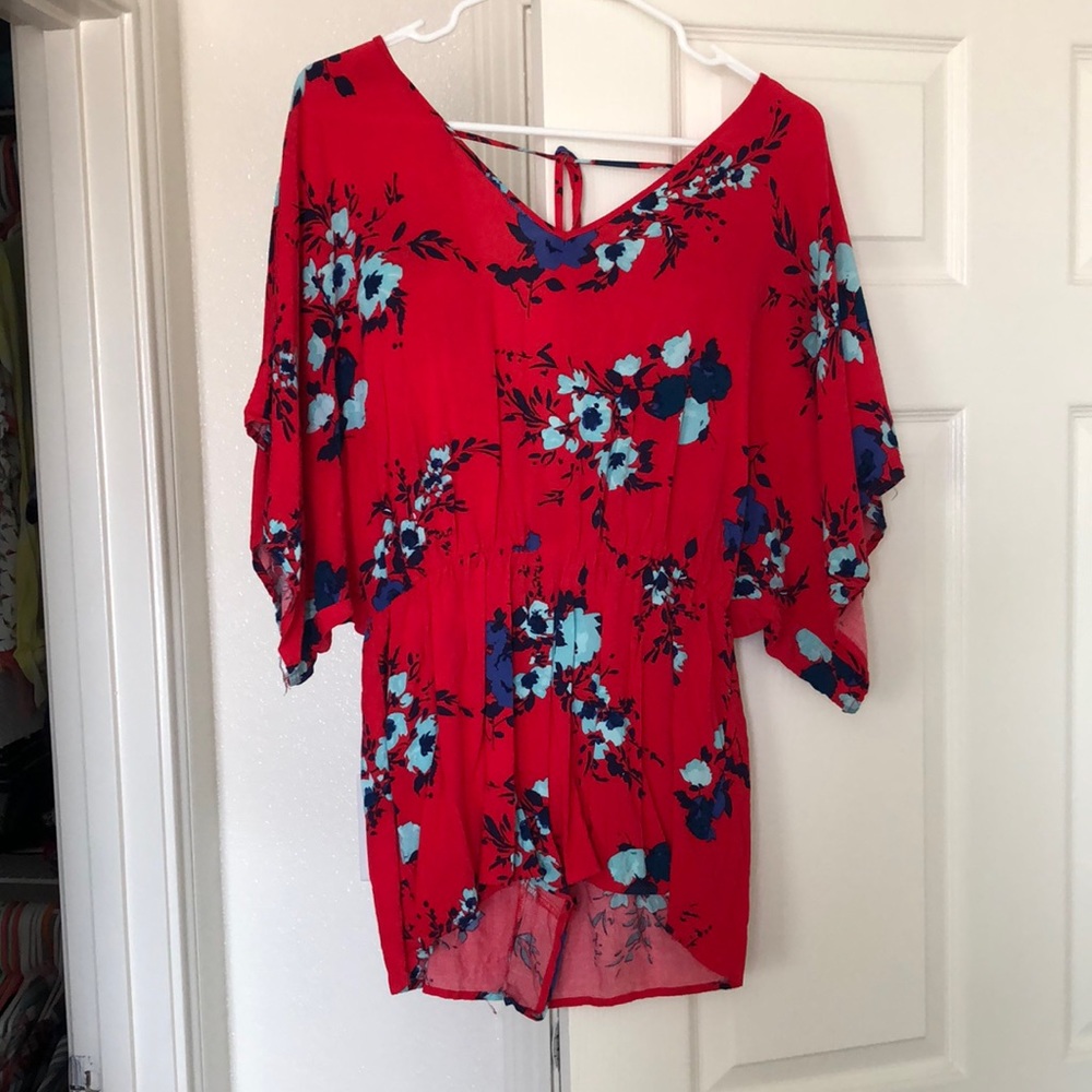 Kimono style romper